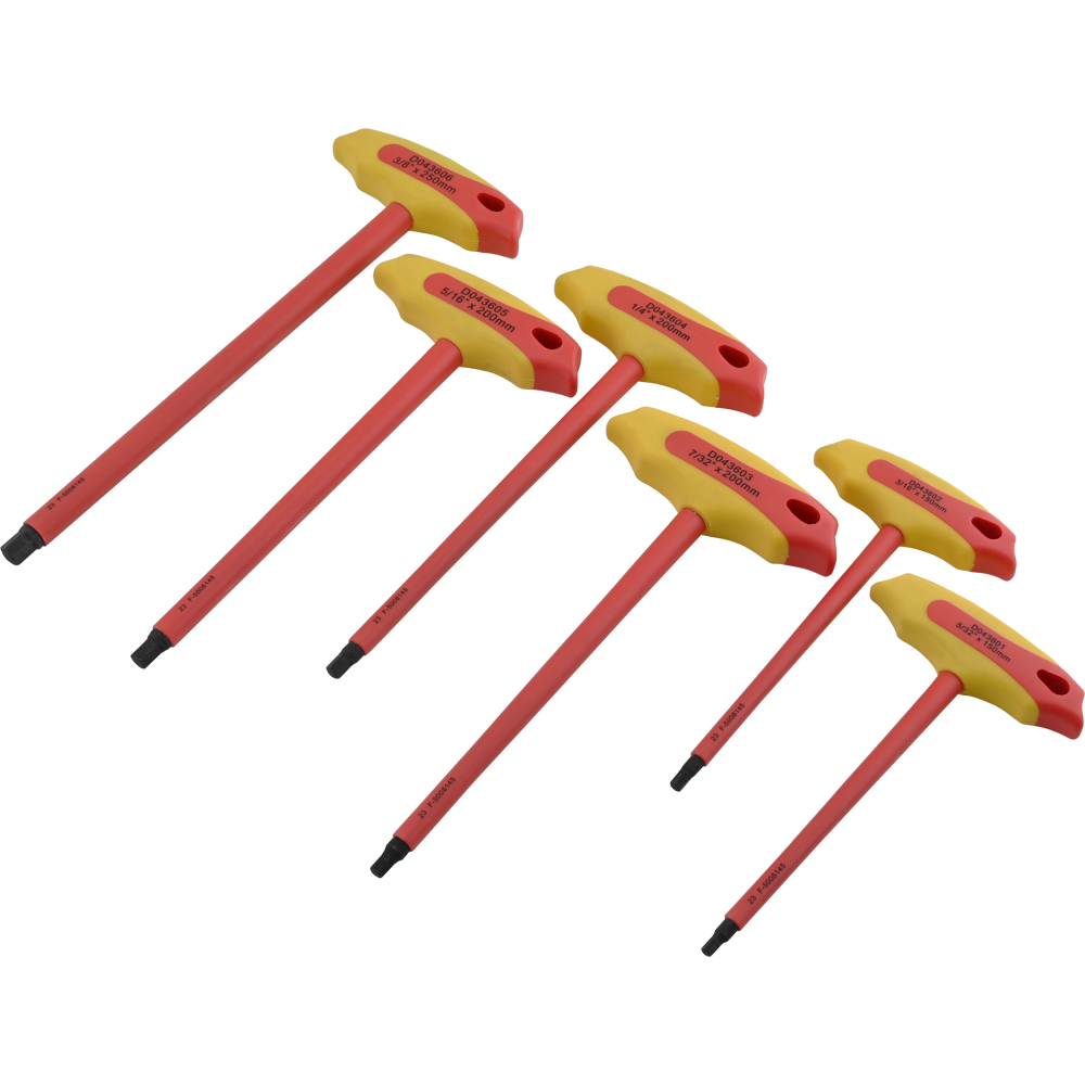 Dynamic Insulated T-Handle Hex Key Sets Dynamic Insulated T-Handle Hex Key Sets