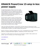 KNAACK PowerCrew 15-amp in-box power supply