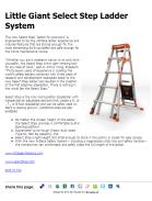 Little Giant Select Step Ladder System