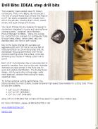 IDEAL step drill bits