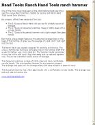 Ranch Hand Tools Ranch Hammer