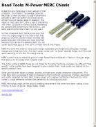 M-Power MERC Chisels