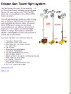 Ericson Sun Tower light system