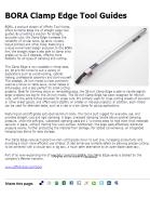 BORA Clamp Edge Tool Guides