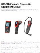 RIDGID Expands Diagnostic Equipment Lineup
