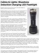 Cables & Lights: Bluestone Induction Charging LED Flashlight
