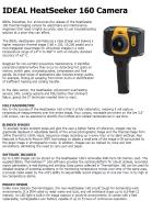 IDEAL HeatSeeker 160 Camera