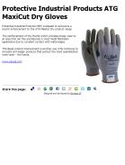 Protective Industrial Products ATG MaxiCut Dry Gloves