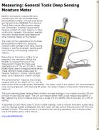General Tools Deep Sensing Moisture Meter
