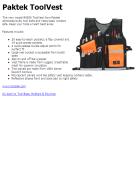 Paktek ToolVest