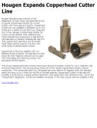 Hougen Expands Copperhead Cutter Line