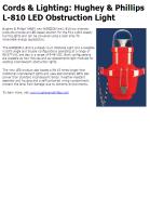 Cords & Lighting: Hughey & Phillips L-810 LED Obstruction Light