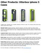 Other Products: Otterbox iphone 5 Cases
