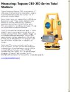 Topcon GTS-250 Series Total Stations