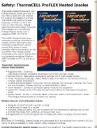 ThermaCELL ProFLEX Heated Insoles