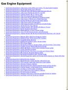 Gas Engine Equipment