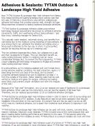 TYTAN Outdoor & Landscape High Yield Adhesive