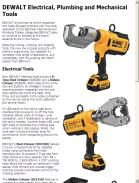 DEWALT Electrical, Plumbing and Mechanical Tools