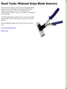Midwest Snips Blade Seamers