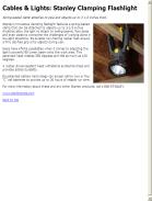 Stanley Clamping Flashlight Touts Tilting/Rotating Head for Ultimate Versatility