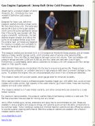 Jenny Belt-Drive Cold Pressure Washers
