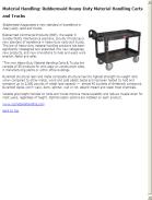 Rubbermaid Heavy-Duty Material Handling Carts and Trucks