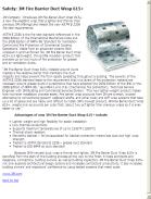 3M Fire Barrier Duct Wrap 615+
