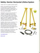 Gemtor Refines Horizontal Lifeline System