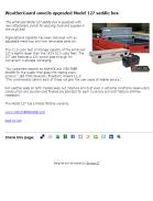 WeatherGuard unveils upgraded Model 127 saddle box