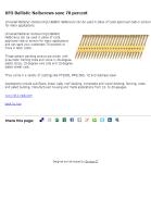 UFO Ballistic Nailscrews save 70 percent