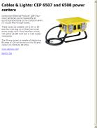 CEP 6507 and 6508 power centers