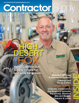 Contractor Supply Magazine, February/March 2016: Valley Construction Supply, Lancaster, California