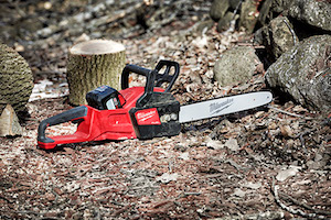 The Milwaukee M18 FUEL 16” Chainsaw has the power to cut hardwoods, cuts faster than gas**, and delivers up to 150 cuts per charge – providing more work-per-charge than any other cordless chainsaw available today.