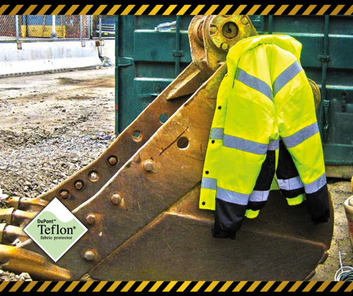 Old Toledo Brands’ new hi-viz line of workwear ranges  from tearaway vests to pullovers, jackets, pants and parkas,  all manufacturerd to the highest industry standards for  durability. Numerous garments feature Polymide Soft Shells and/or DuPont Teflon Stain Protector. 