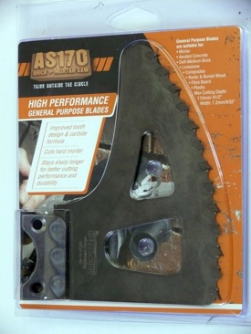 Arbortech introduces new high performance blades for harder, faster and longer cuts. The blades are available as aftermarket accessories in both the general purpose and plunge styles for its AS170 brick and mortar saw. 