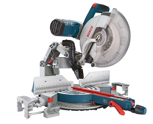 Look ma, no rails! The new GCM12SD 12” Dual-Bevel Glide Miter Saw from Bosch uses a butter-smooth Axial Glide system. Look ma, no rails! The new GCM12SD 12” Dual-Bevel Glide Miter Saw from Bosch uses a butter-smooth Axial Glide system.