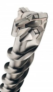 Bosch Speed-X bits drill concrete 20 percent faster and  last 18 percent longer.