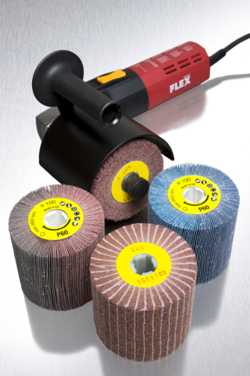 – CGW-Camel Grinding Wheels is introducing a metal surface drum sander and flap wheel drum line for large scale metal finishing.