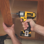 The DeWalt 12 Volt MAX* impact driver and impact wrench are virtually identical except for their transmissions. The DeWalt 12 Volt MAX* impact driver and impact wrench are virtually identical except for their transmissions.