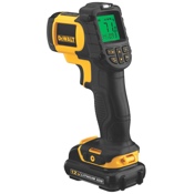 The new DeWalt 12 Volt MAX* cordless IR Thermometer The new DeWalt 12 Volt MAX* cordless IR Thermometer