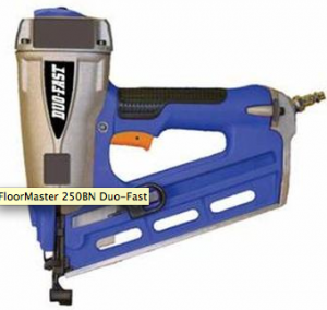 The  Duo-Fast FloorMaster 250BN 16 Gauge Hardwood Flooring Finish Nailer