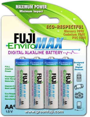 Fuji EnviroMAX batteries. 