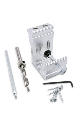 General’s E-Z Pocket Hole Jig Kits allow users to create three popular types of pocket hole joints with accuracy and relative ease.