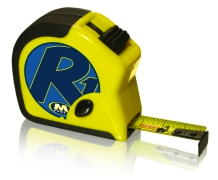 The M Power R1 tape measure is designed for ease of use by right handed workers. 