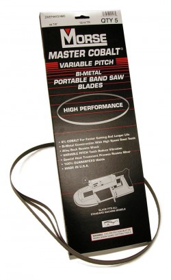 M.K. Morse Master Cobalt Bi-Metal Bandsaw Blades