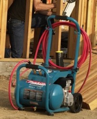 The Makita MAC5200 air compressor. The Makita MAC5200 air compressor.
