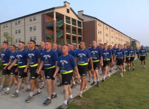 Ft. Bragg is one of the largest and busiest military complexes in the world with over 43,000 personnel. The base is home to America's only airborne corps and airborne division, the 82nd Airborne, plus the "Green Berets" of the Special Operations Command, and the Army's largest support command. Its size and importance make it the ideal base to try out the Army&rsquo;s new modular housing, called a UEPH (Unaccompanied Enlisted Personnel Housing), due to open in May 2010.