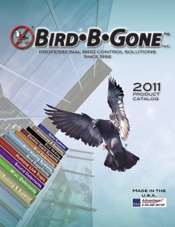 Bird-B-Gone, Inc. the world’s largest manufacturer of effective, humane bird deterrents has published a new catalog for 2011.  