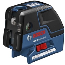 Bosch is expanding the multi-use laser market with the launch of its new GCL 25 five-point self-leveling alignment laser with cross-line.