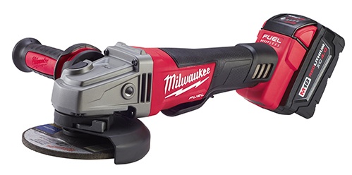 Milwaukee bills its forthcoming M18 FUEL 4.5 to 5-inch cordless grinder as "the industry's first cordless grinder that really is a grinder, not just a cut off tool." Milwaukee bills its forthcoming M18 FUEL 4.5 to 5-inch cordless grinder as "the industry's first cordless grinder that really is a grinder, not just a cut off tool."